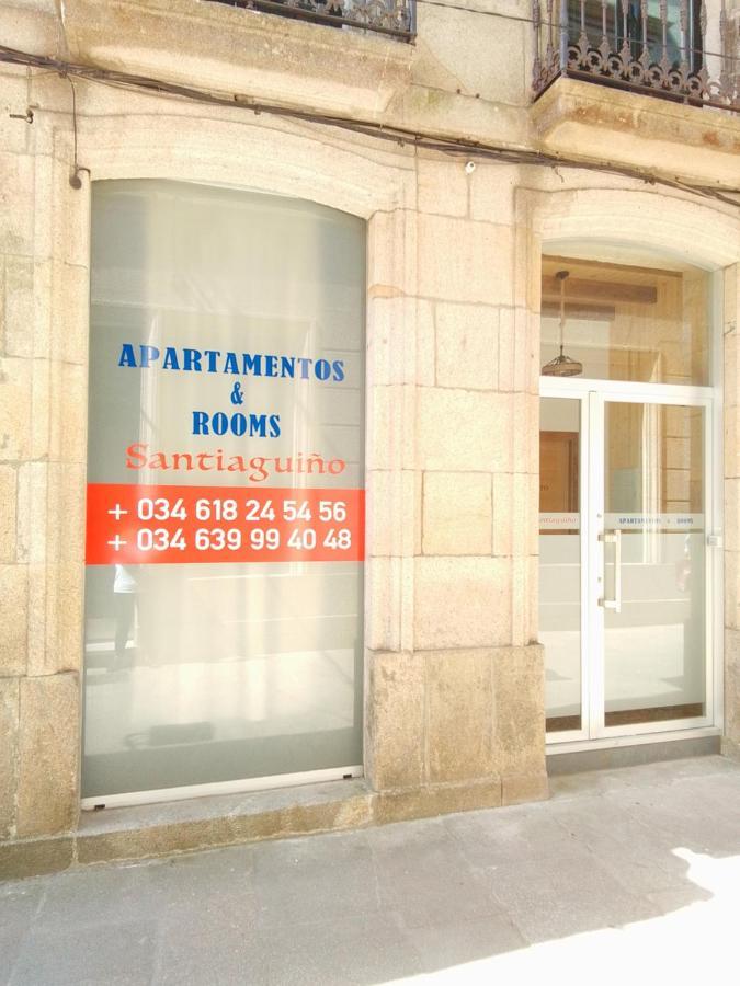 Apartamentos & Rooms Santiaguino Padrón Eksteriør bilde